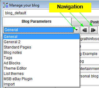 Blog Parameters - General